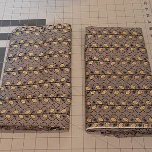 2 one-yard cotton fabric pieces